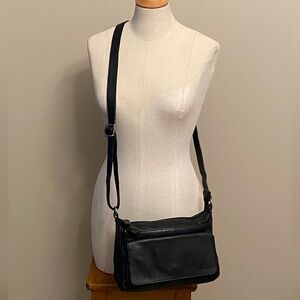 Danier Black Leather Women's Crossbody Bag